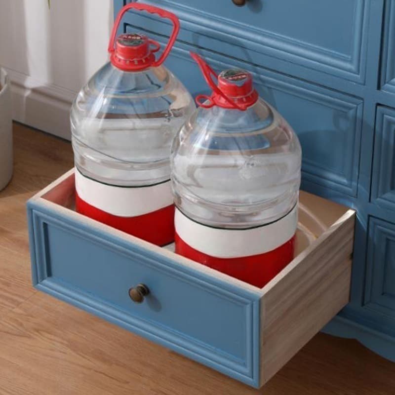 Wooden Bronze Solid Wood Dressers & Chests with Drawers Metal Handle, No Assembly - image 13