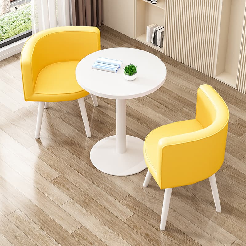 Modern Simple Style Recycled Wood Dining Table Set for 2 thumbnail 14