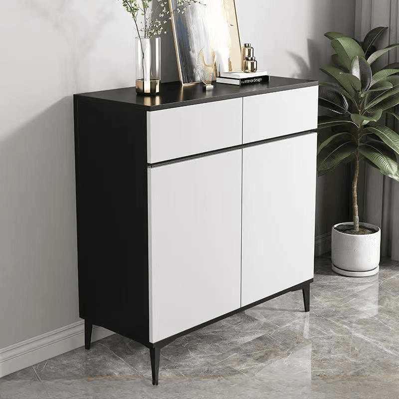 Versatile Sideboard with 2/3 Drawers, Closet Cabinet, Standard/Narrow/Wide Sizes, 3/Two Internal Shelves, Drawer Storage, Manufactured Wood/Stone Countertop, and 4/2/3 Doors thumbnail 8