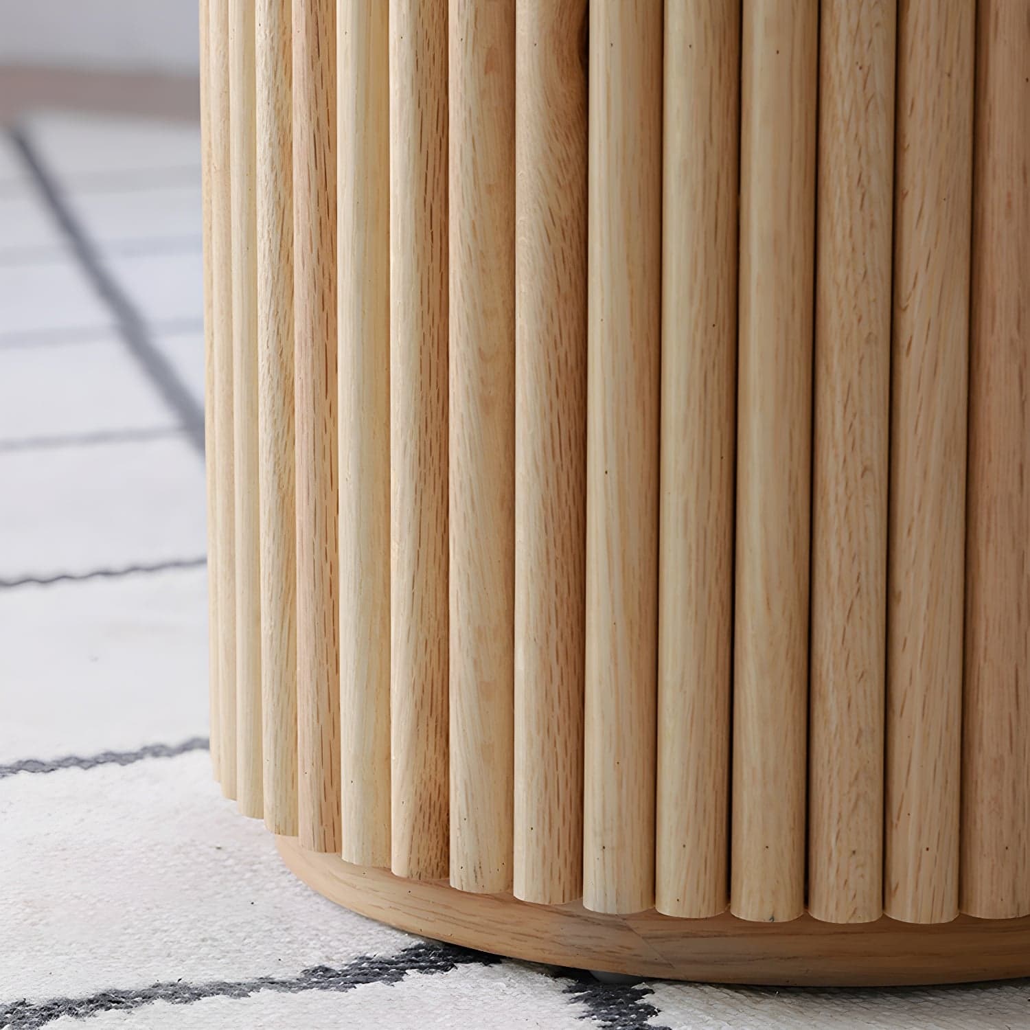 Round Pedestal Casual Table Simplicity Style Dining Room Home Furniture thumbnail 7