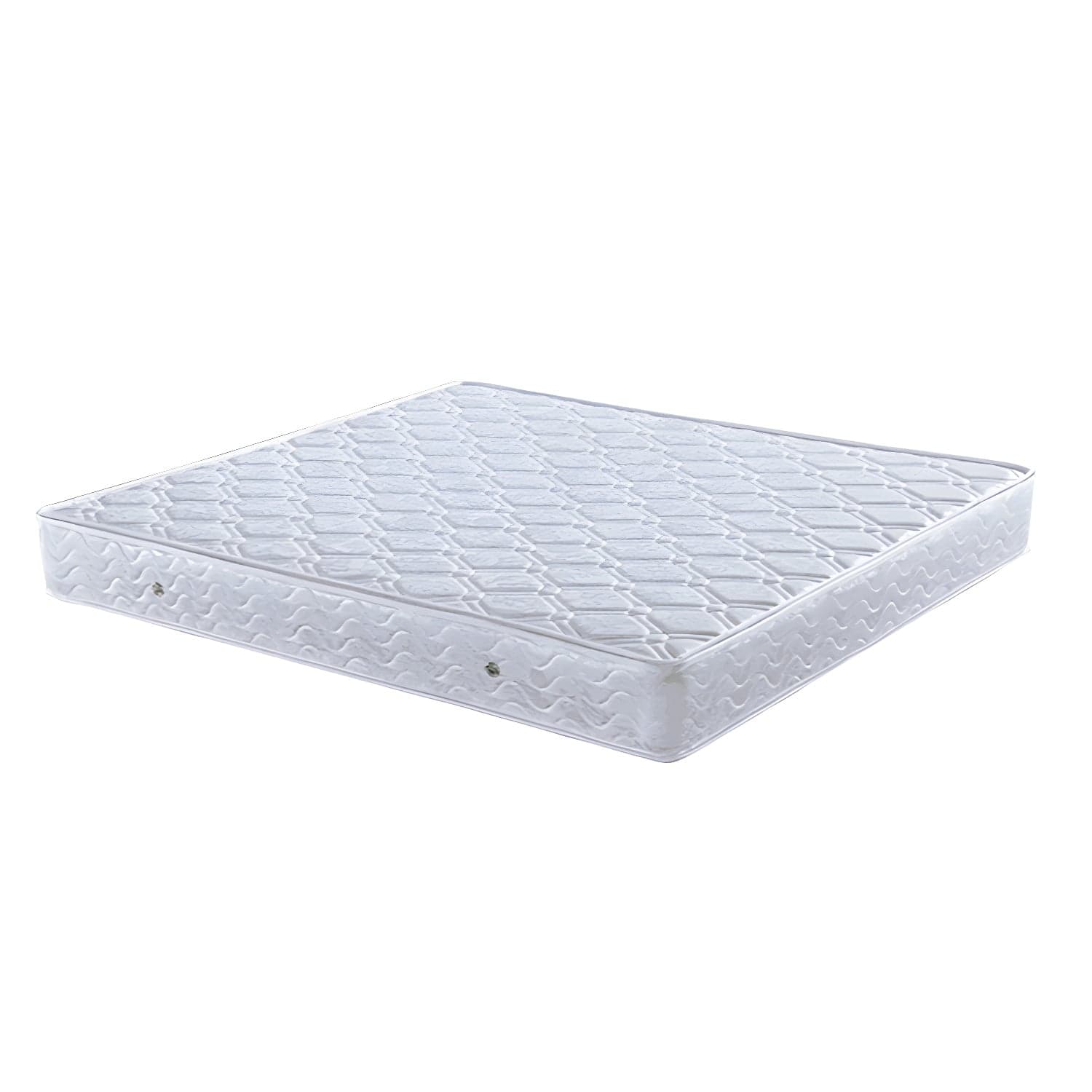 Northern European Solid Wood Bed Frame Mattress Included Panel Bed with Headboard thumbnail 1
