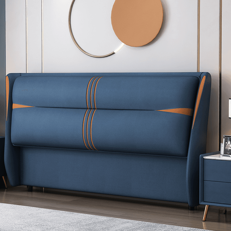 Simple Full(54"W x 75"L) Free-standing Standard Panel No Distressing With Legs in Wood/ Upholstery and Sponge thumbnail 1
