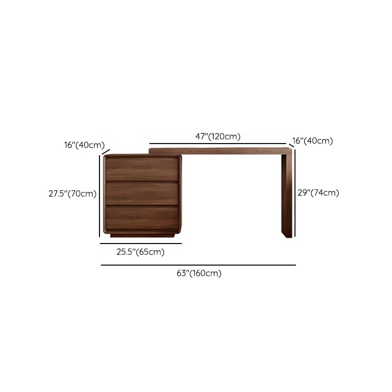 Vanity Set with Solid+Manufactured Wood, Scalable, Sliding, Non-Floating Design thumbnail 9