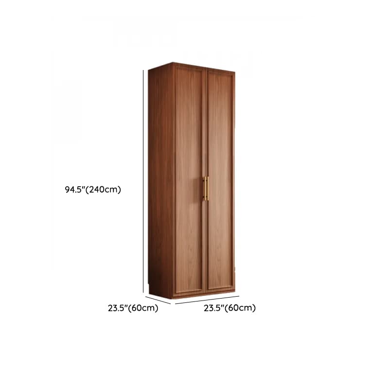 Acorn Minimalist Wooden Independent Wardrobe Closet with Soft Close Drawer, Soft Close Door, and Interior Shelves thumbnail 18