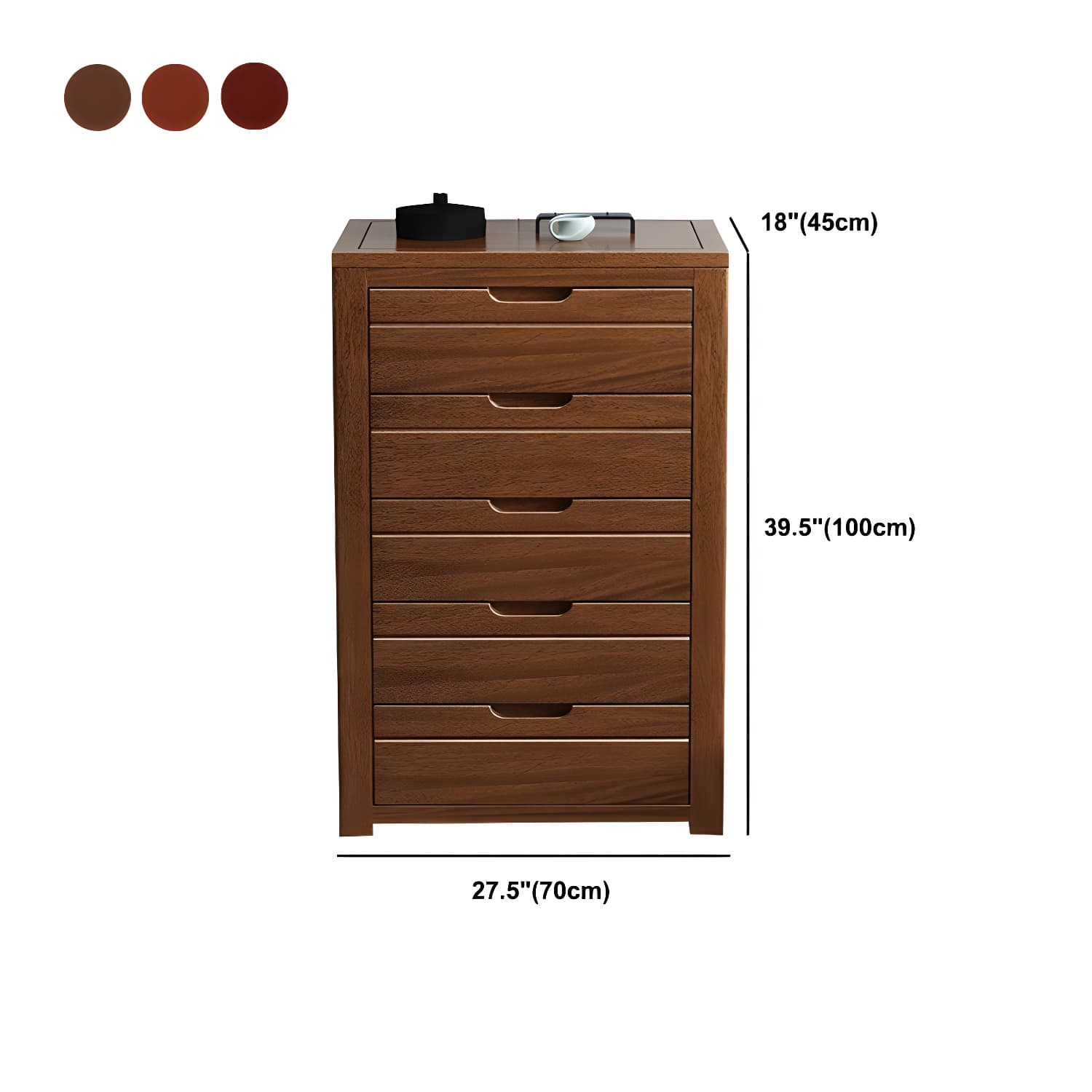 Wooden Lingerie Chest Modern Storage Chest with 3 / 4 / 5 Drawers thumbnail 19