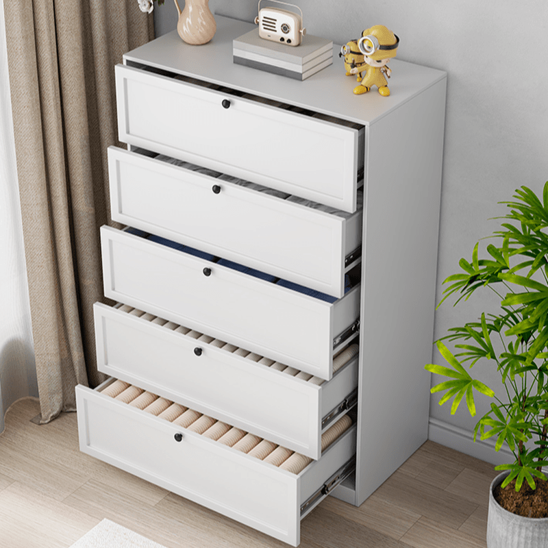 Casual Steel Bachelor Chest/Semainier with 5/3/4 Drawers in Vertical/Horizontal Orientation thumbnail 6