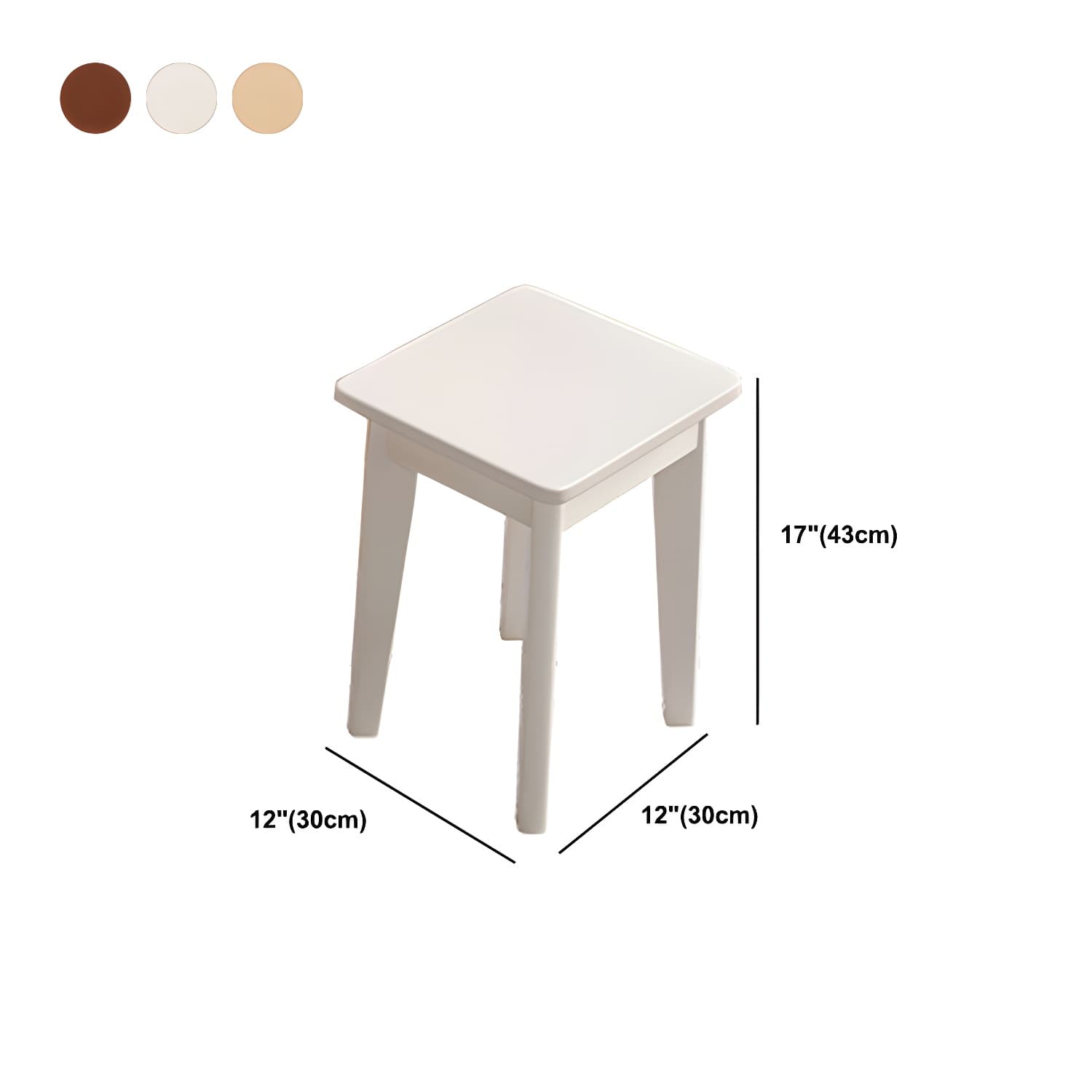 Solid Wood Vanity Dressing Table Scandinavian Flip-Top Vanity Desk thumbnail 16