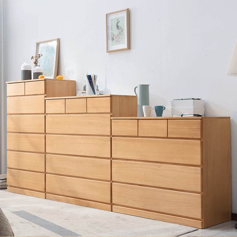 Nordic Cube-Shaped Lacquered Semainier/Console Dresser for Sleeping Room thumbnail 20