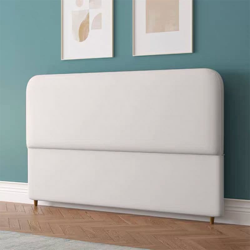 Trendy Panel Headboard in Natural Wood with No Distressing, Rectangle Shape for King/Queen/Full Bed, Sponge Upholstery Fill, Standard Height thumbnail 6