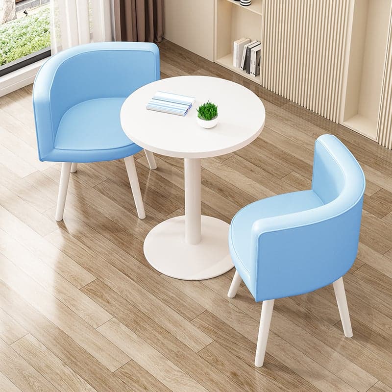 Modern Simple Style Recycled Wood Dining Table Set for 2 thumbnail 1