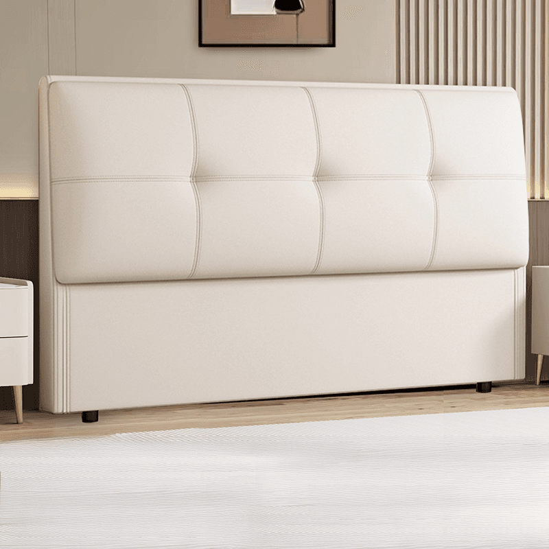 Simplistic Style Panel Headboard with No Distressing, Piled Tufted Rectangular Shape for Queen/Twin/Full Bed, Featuring Sponge Upholstery and Standard Height thumbnail 1