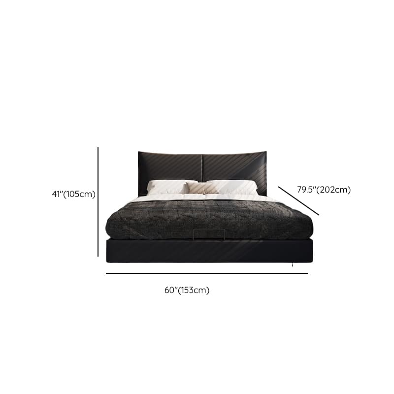 Solid Color Storage Bed/Platform Bed with 3 Storage Boxes and Pine Wood Frame for Living Room thumbnail 16