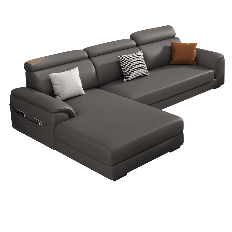 L-Shape/Straight Left/Horizontal Sofa Recliner/Sofa Couch with Pine Wood Frame thumbnail 13