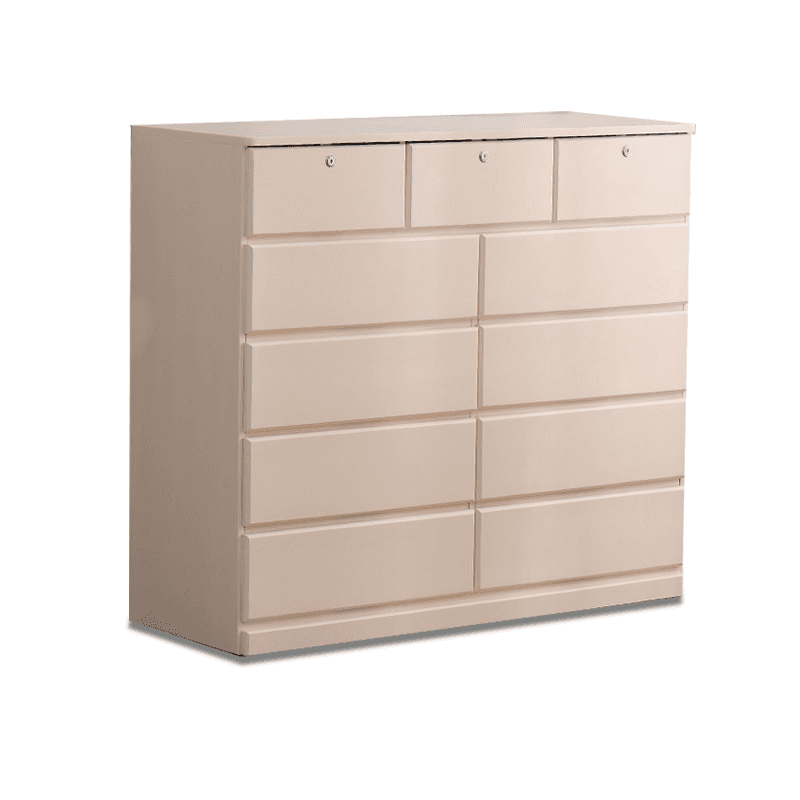 Nordic Cube-Shaped Lacquered Semainier/Console Dresser for Sleeping Room thumbnail 7