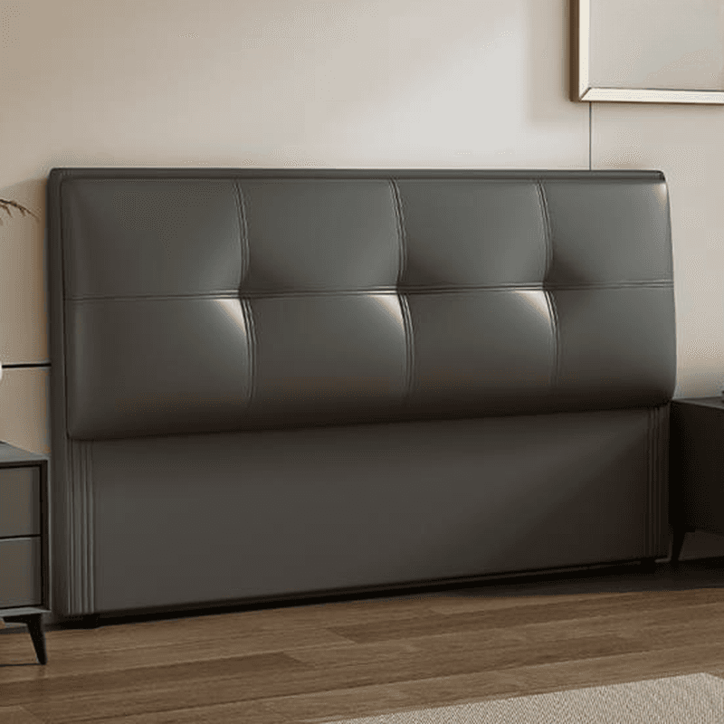 Art Deco Style Panel Headboard with No Distressing, Decorative-stitched Tufting, Rectangle Shape for Queen/Full/Twin XL Bed, Sponge Upholstery Fill, Standard Height thumbnail 1