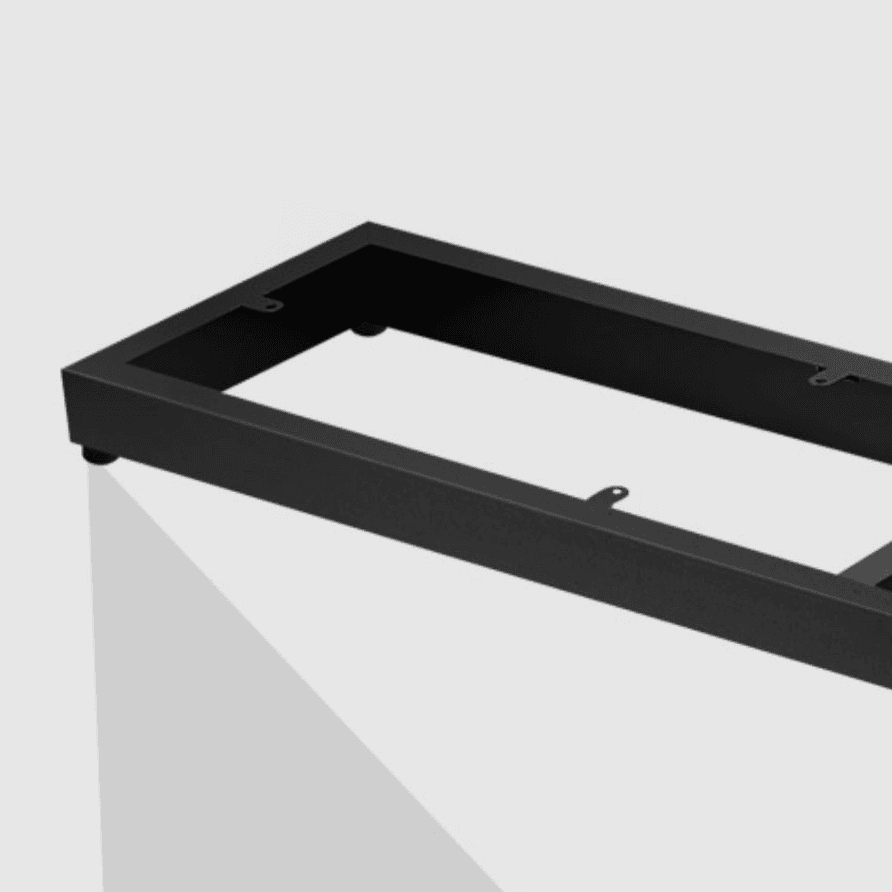 Rectangular TV Stand for Drawing Room with Light and Door thumbnail 9
