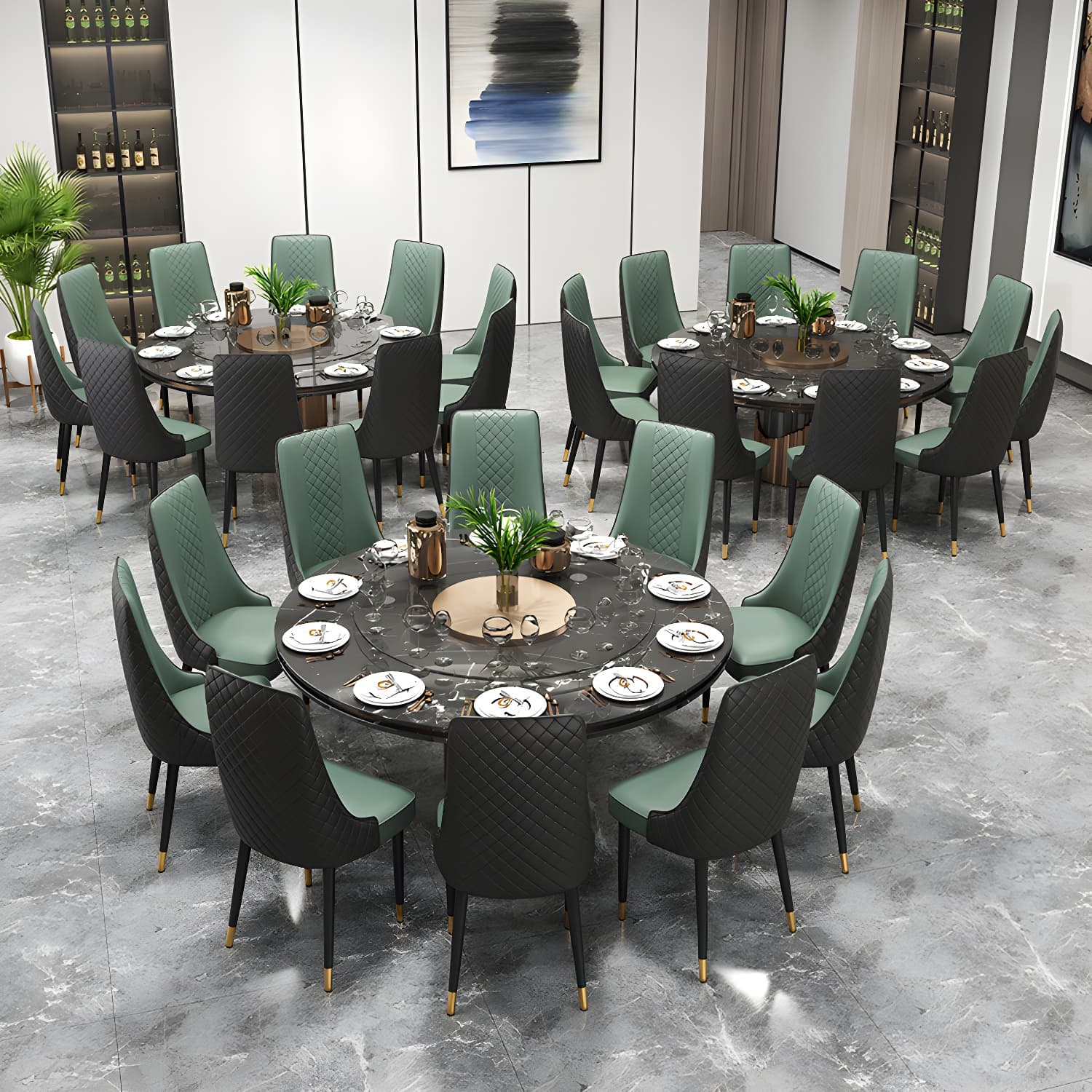 Glam Style Side Chair Leather Parsons Indoor Dining Chair for Living Room thumbnail 14
