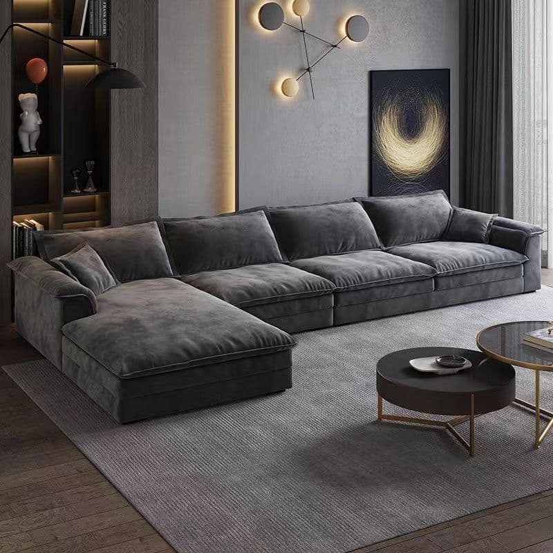 Pine Horizontal/Left Hand Facing Straight/L-Shape Sofa/Sofa Chaise with Concealed Support Living Room thumbnail 2