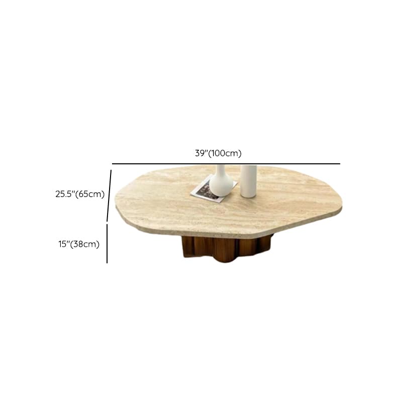 Simple Ink Oval/Rounded Hardened Glass Single Accent Table with Container & Abstract Base thumbnail 26