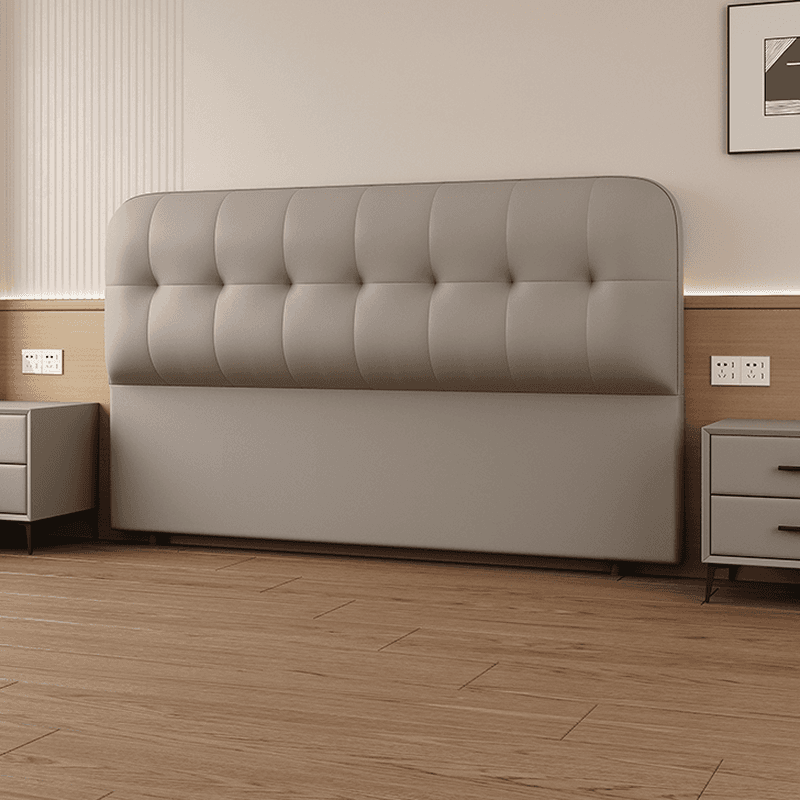Modish Free-standing Standard Full(54"W x 75"L)/Twin(38"W x 75"L) Panel No Distressing With Legs in Wood and Stitch-tufted thumbnail 11