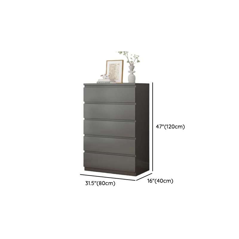 Vertical/Horizontal Gray Double Dresser/Bachelor Chest/Semainier with 5 Drawers/3 Drawers/8 Drawers in a Modern Style thumbnail 18