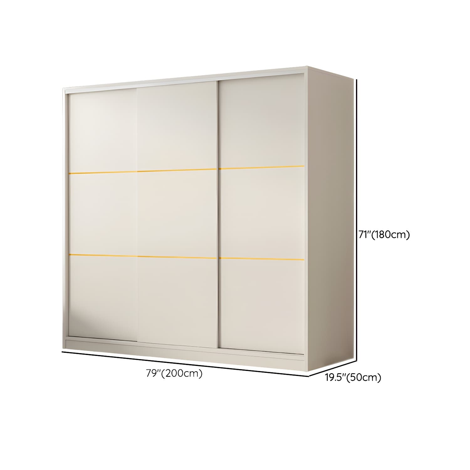 Spacious White Wardrobe Armoire with Shelves and Clothing Rod - Your Perfect Closet Solution thumbnail 15