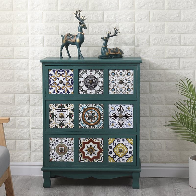 Shaker Style Independent Accent Chest with Weathered Wood thumbnail 4