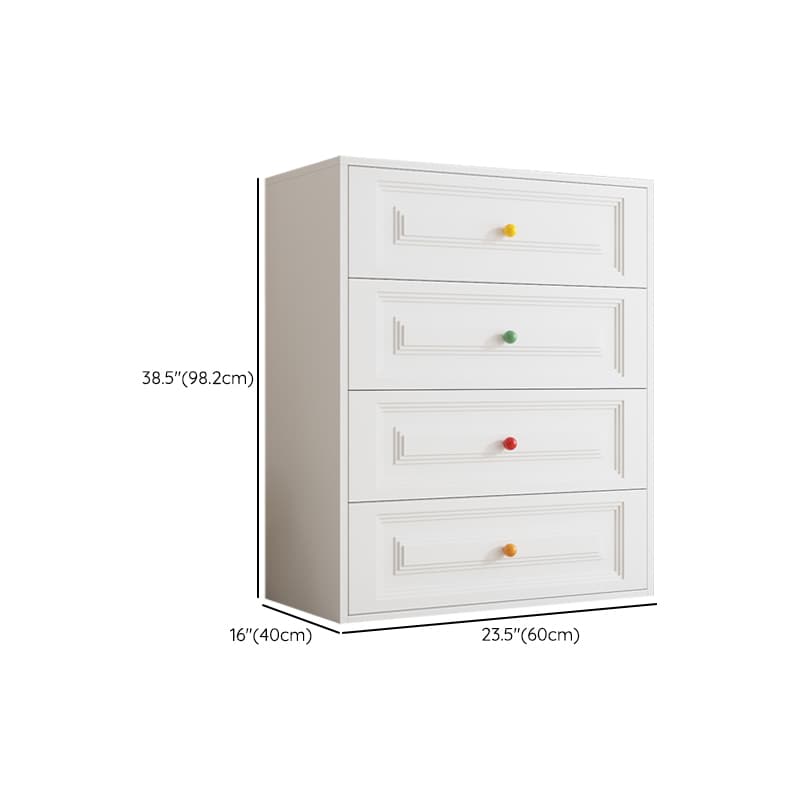 Chalk Casual Steel Bachelor Chest/Semainier with 5/4/3 Drawers in Vertical/Horizontal Orientation thumbnail 4