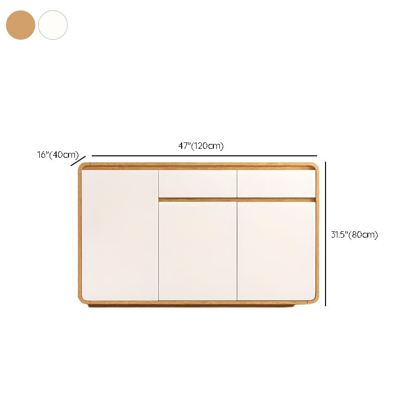 Narrow/Standard/Wide Lumber 2 Drawers/3 Drawers Locker Variable Shelf 4 Doors/2 Doors/3 Doors Functional Storage Cabinet Sideboard thumbnail 9