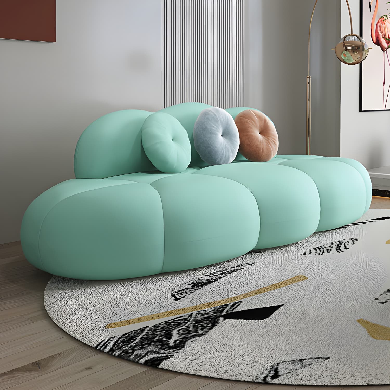 Contemporary Stationary Living Room Armless Standard Cushions Sofa thumbnail 3