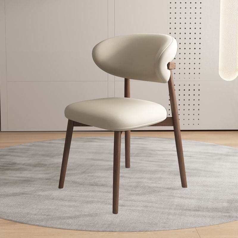 Dining Room Sturdy Outlined Side Chair for Comfortable Seating thumbnail 5