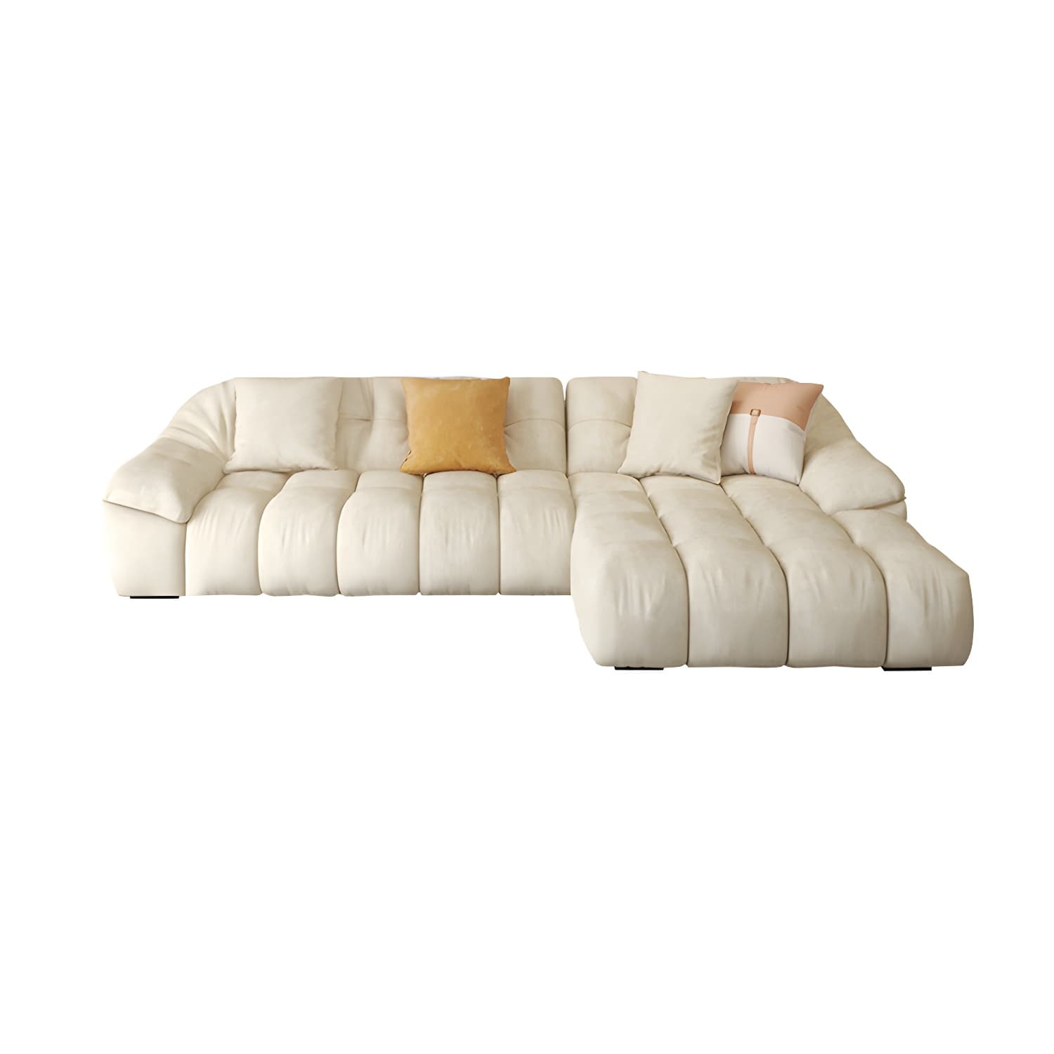 Comfortable Polyester Blend Showcase Sectional Sofa for Contemporary Home Decor thumbnail 5
