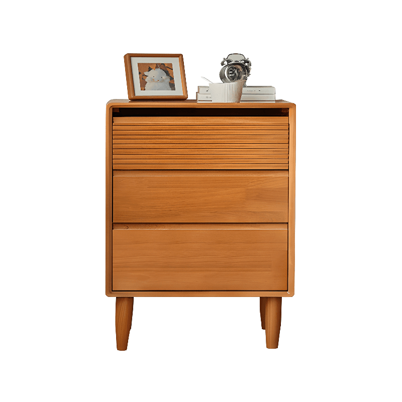 Minimalist Cube Double Dresser in Natural Wood thumbnail 13