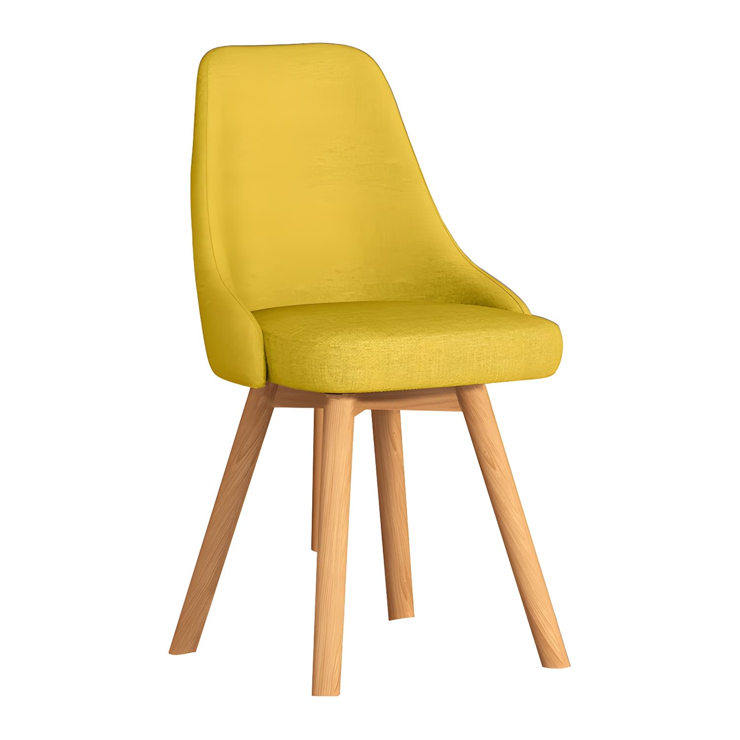 Solid Wood Dining Chair Modern Style Swivel Side Chair for Dining Room thumbnail 12