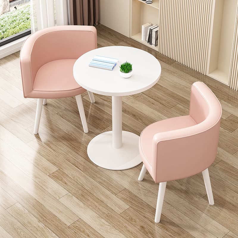 Modern Simple Style Recycled Wood Dining Table Set for 2 thumbnail 10