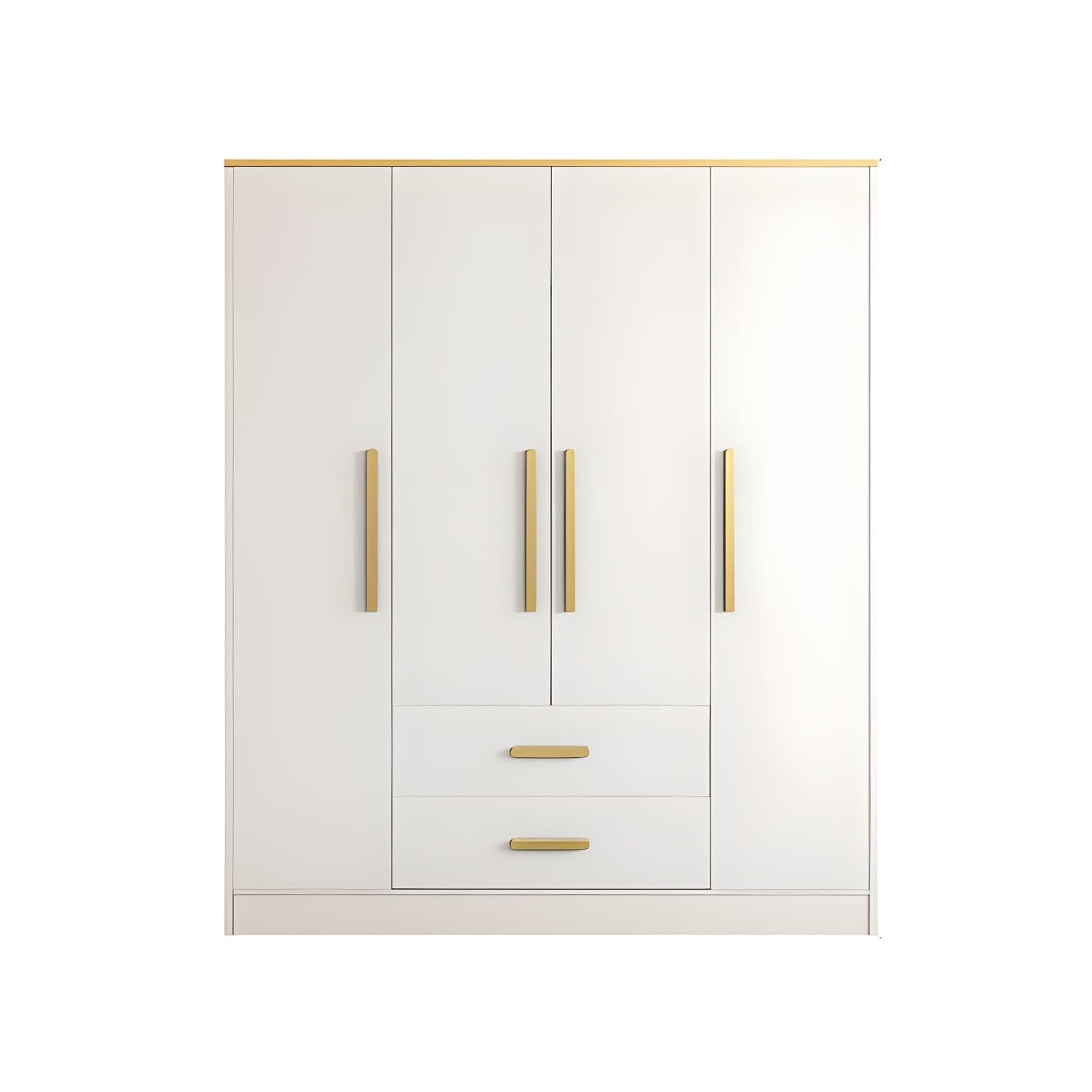 Contemporary Style Wardrobe Wooden Wardrobe Closet with Drawer thumbnail 7