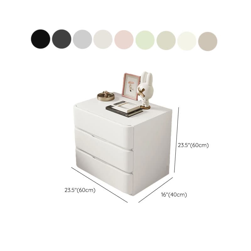 Art Deco Nightstand With Drawer Organization with 3 Drawers thumbnail 22