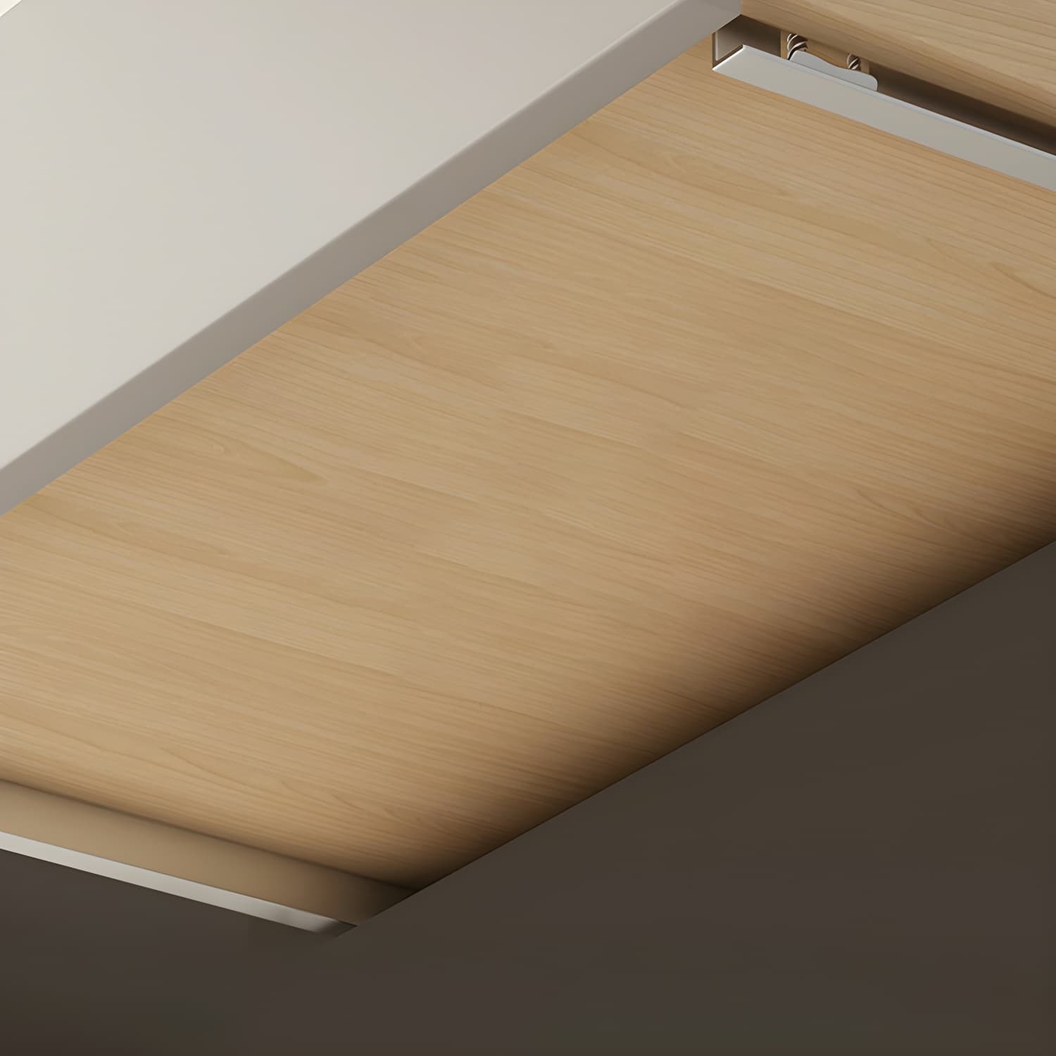 Light Oak Modern Dresser with Solid Wood Construction and Soft-Close Drawers thumbnail 13