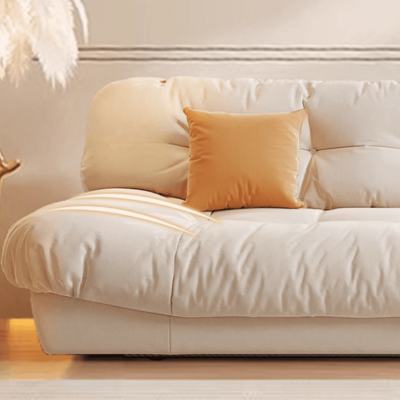 L-Shape/Straight Sofa/Corner Sectional, Left/Horizontal Orientation with Button-tufted Detail thumbnail 5