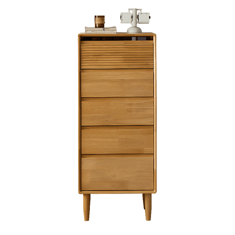 Minimalist Cube Double Dresser in Natural Wood thumbnail 25