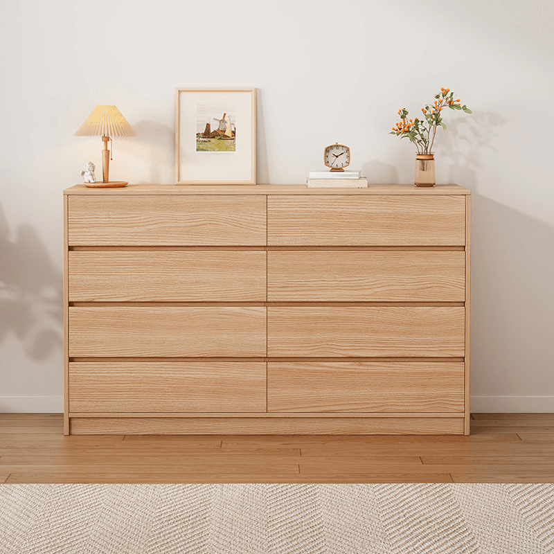 Natural Simple Cube for Parlor Console Dresser/Bachelor Chest/Lingerie Chest thumbnail 1