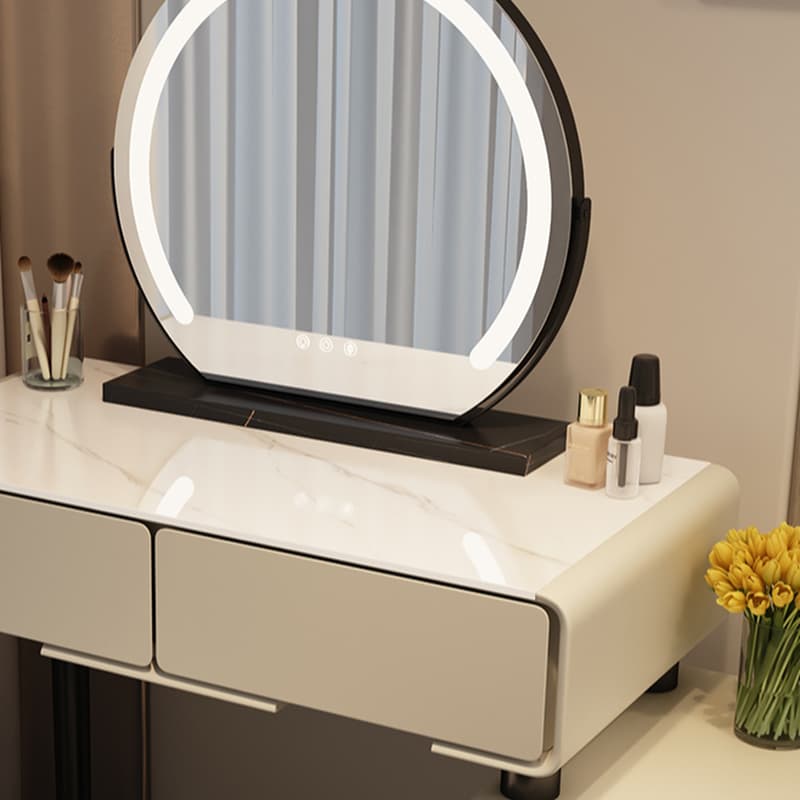 Trendy Standard/Small Vanity Set with Light Up Mirror and Adjustable Touch Lighting thumbnail 6