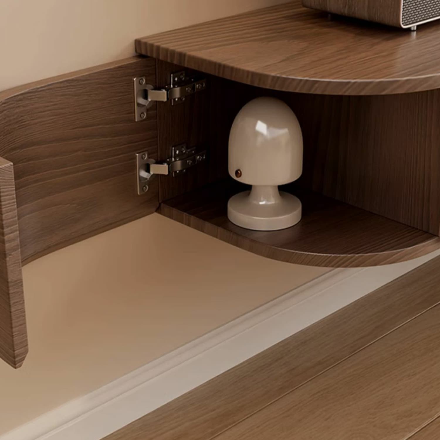 Scandinavian Wood TV Stand with Drawers and Cabinet for TVs Over 67 Inches Long thumbnail 10