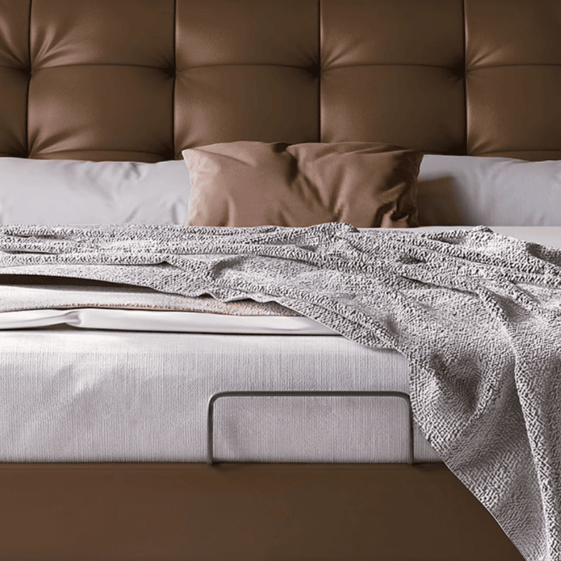 Solid Color Storage Bed with 3 Storage Boxes, Pine Wood Frame, and Button-tufted Design for Living Room thumbnail 5