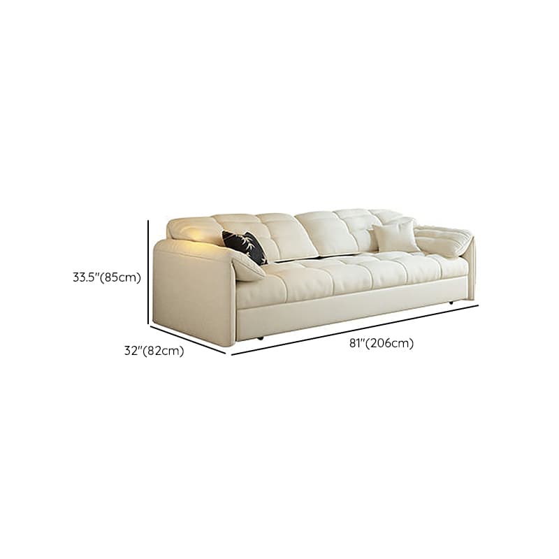 L-Shape/Straight Expandable Tufted Left Hand Facing/Horizontal Sofa Recliner/Sofa Couch with Concealed Support & Hidden Storage thumbnail 16