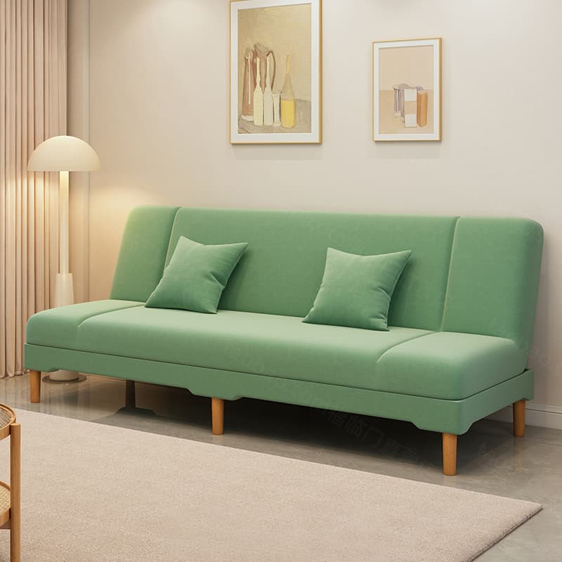 Modern Simple Style Dove Grey/Blue/Green Fold Away Convertible Sofa Living Spaces thumbnail 1
