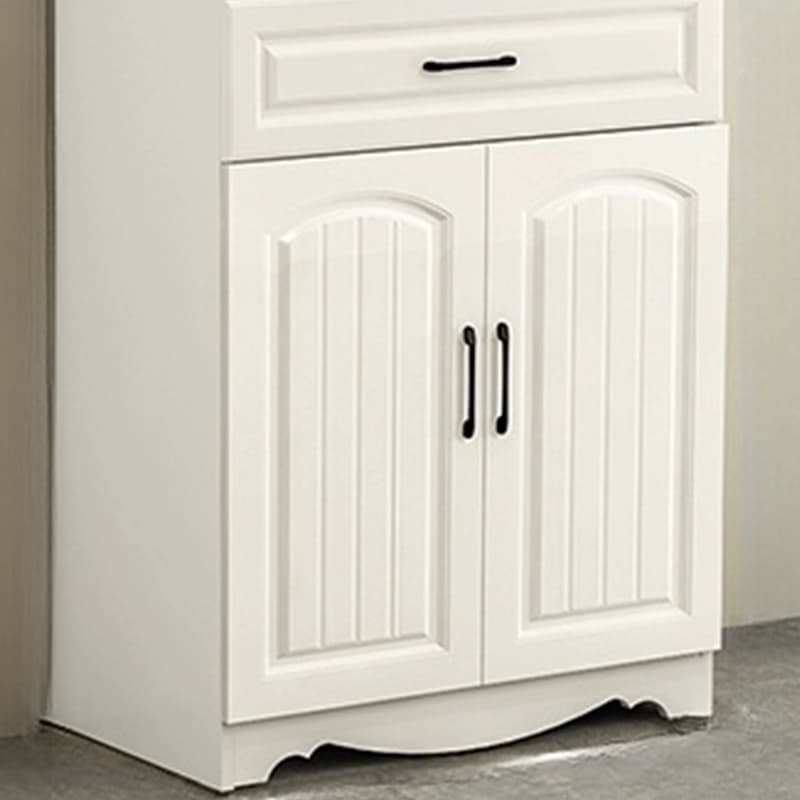 Narrow 15.7'' Wood Cabinets Open Storage with Adjustable Shelves Modern Sideboard/Credenza thumbnail 10