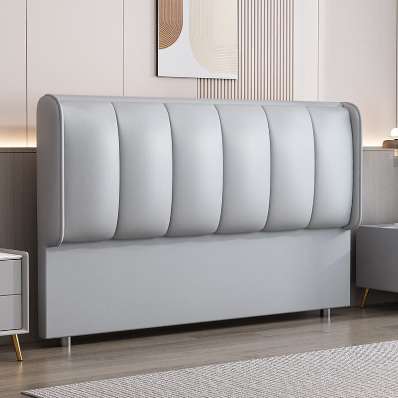 Casual Free-standing Standard King(76"W x 80"L)/Queen(60"W x 80"L)/Full(54"W x 75"L) Panel No Distressing With Legs in Wood and Sponge thumbnail 4