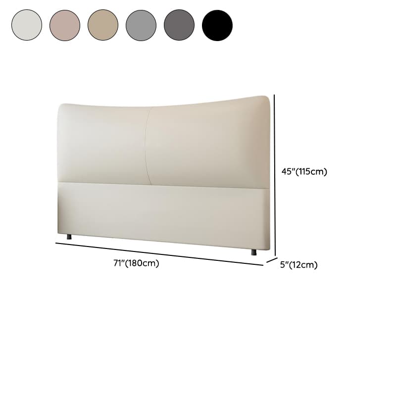 Simplistic Style Panel Headboard in Lumber with No Distressing, Rectangular Shape for Queen/Full/Twin XL Bed, Featuring Sponge Upholstery Fill and Standard Height thumbnail 15