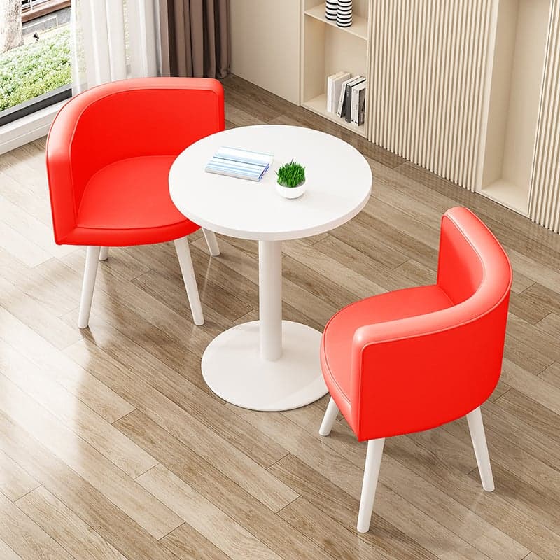 Modern Simple Style Recycled Wood Dining Table Set for 2 thumbnail 13
